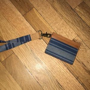 Thread wallet and lanyard